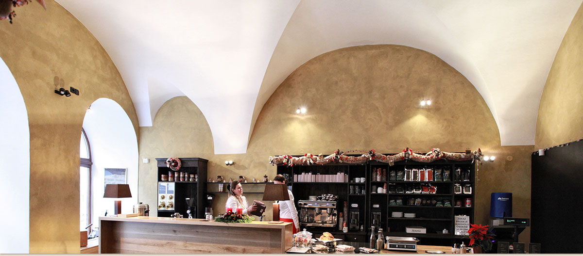Kavárna v Olomouci